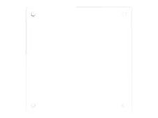 Pickup Home 3D - Plaque Acrylique gris 3 mm - 20 x 20 cm