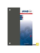 Pickup Home 3D - Plaque Acrylique gris 3 mm - 22,5 x 15 cm