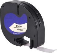 Ruban compatible DYMO S0721610 - Switch - Ruban d'étiquettes auto-adhésives - 1 rouleau (1,2 cm x 4 m) - blanc