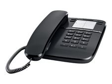 Gigaset DA410 - téléphone filaire - noir