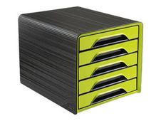 CEP Gloss - Module de classement 5 tiroirs - noir glossy