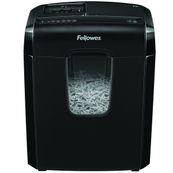 Fellowes Powershred 6C - destructeur de documents coupe croisée  - 6 feuilles - Corbeille 11 litres - verrouillage de sécurité
