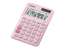 Casio MS-20UC - Calculadora de sobremesa - 12 dígitos - panel solar, batería - rosa