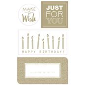 Clairefontaine Alliance - 16 Étiquettes cadeau - or