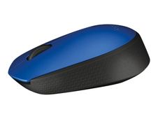 Logitech M171 - souris - 2.4 GHz - noir, bleu