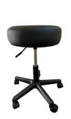 Siège technique GUALI - tabouret assis-debout - hauteur réglable jusqu'à 57 cm - noir