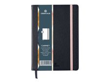 Oberthur Carmen - Carnet de notes souple A6 - ligné - anthracite