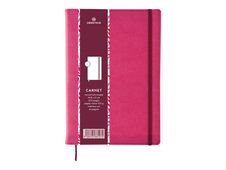 Oberthur Carmen - Carnet de notes souple A5 - uni - rose