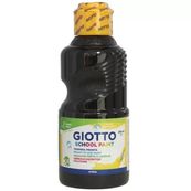 Giotto School - Gouache ultra lavable - noir - bouteille de 250 ml