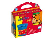 Giotto Bébé - 4 pots peinture - au doigt - 