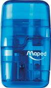 Maped DUO Connect - Taille crayon / gomme - 2 trous - disponible dans différentes couleurs