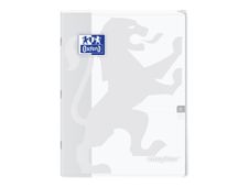 Oxford EasyBook - Cahier polypro 24 x 32 cm - 96 pages - grands carreaux (seyès) - transparent