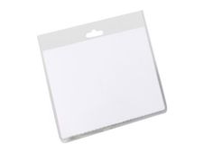 Durable - 20 Portes badges de nom - 60 x 90 mm - plastique