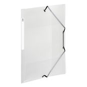 Viquel Propyglass - Chemise polypro à rabats - A4 - transparent - étiquette sur la tranche