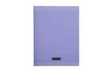 Calligraphe 8000 - Cahier polypro 24 x 32 cm - 192 pages - grands carreaux (Seyes) - violet