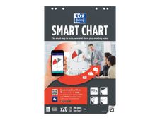 Oxford SmartChart - Recharge pour paperboard - 20 feuilles Scribzee