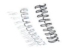 Fellowes - 100 anneaux de reliure en métal - 6 mm - jusqu'à 35 feuilles - argent