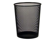Clementina Frog - Corbeille à papier mesh - noir