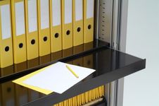 Tablette de consultation pour armoire à rideaux L 120 cm