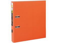 Exacompta Prem'Touch - Classeur à levier - Dos 50 mm - A4 Maxi - pour 400 feuilles - orange