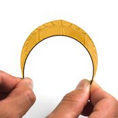 Aristo GEO-DREIECK 1550 - Équerre orange - 16 cm