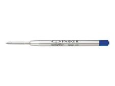 Parker - Recharge pour stylo à bille - bleu - pointe fine