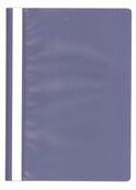 Farde à devis A4 - couverture transparente en PP - lilas