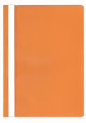 Farde à devis A4 - couverture transparente en PP - orange
