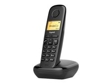 Gigaset AL170A - téléphone sans fil - avec répondeur - noir