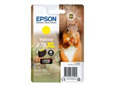Epson 378XL - 9.3 ml - XL - amarillo - original - blíster - cartucho de tinta - para Expression Home XP-8605, 8606; Expression Home HD XP-15000; Expression Photo XP-8505, 8700