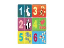 Apli Kids - Jeu de dominos - chiffres & animaux