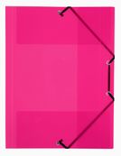 Viquel Propyglass - Chemise polypro à rabats - A4 - rouge framboise