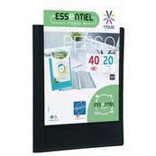 Viquel - Porte vues personnalisable - 40 vues - A4 - noir