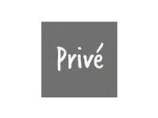 Pickup Home 3D - Plaque Acrylique Privé - 9 x 9 cm - blanc