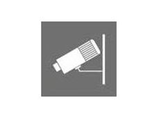 Pickup Home 3D - Plaque Acrylique Surveillance caméra - 9 x 9 cm - bois