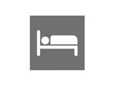 Pickup Home 3D - Plaque Acrylique Chambre - 9 x 9 cm - bois