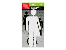 Pickup - Plaque de porte 3D Pro - blanc