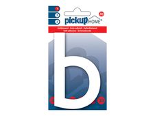 Pickup Home 3D Rio - Étiquette autocollante 100 mm - Lettre B -  blanc