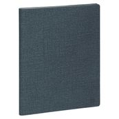 Agenda Tweed - 1 semaine sur 2 pages - 21 x 27 cm - 12 mois - disponible dans différentes couleurs - Exacompta