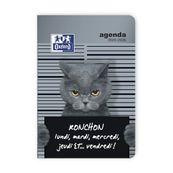 Agenda Oxford Funny Pets - 1 jour par page - 12 x 18 cm - différents modèles disponibles - Hamelin