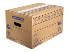 10 Cartons déménagement 39L - Bankers Box SmoothMove Fellowes