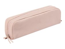 Clairefontaine - Trousse rectangulaire - cuir teinté - saumon