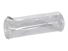 Clairefontaine Fantasy - Trousse ronde transparente - spécial examen