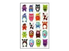 Maildor - 1 feuille gommettes monstres - 