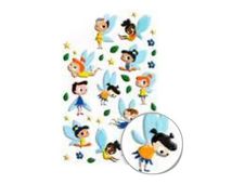 Maildor - 1 feuille gommettes fées