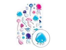 Maildor - 1 feuille gommettes méduses