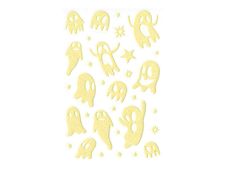 Maildor - 2 feuilles gommettes phosphorescentes fantôme