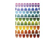 Maildor - 6 feuilles gommettes écailles