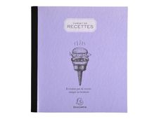 Exacompta - Carnet de recettes de cuisine 21 x 19 cm - 80 pages