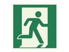 Pickup - Panneau adhésif - 150 x 150 mm - direction à droite